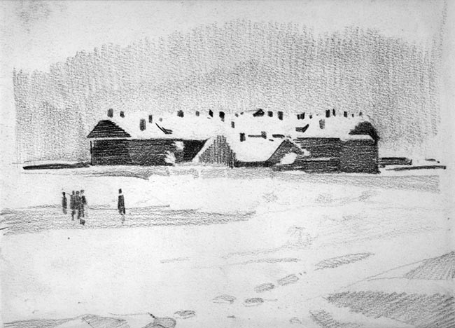 Rudakow, M. S.: Winterlandschaft