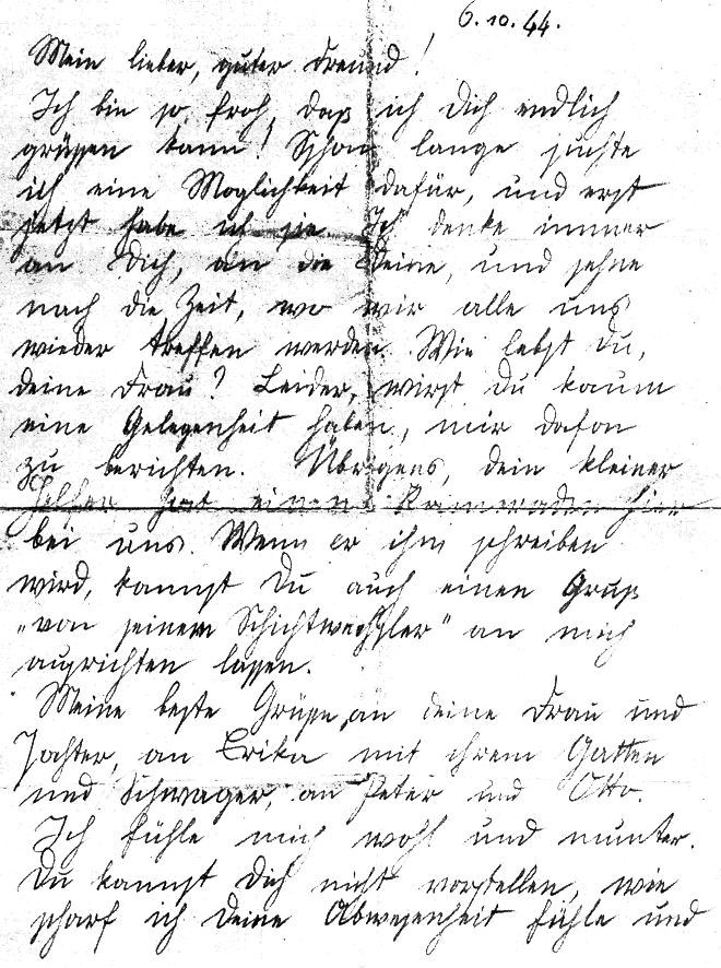 Mischtschenko, L.G.: Brief, S. 1