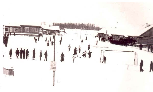 Platt: Fußball Winter 1955