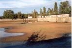 Platt: Sachsenhausen 2003. Erhaltener Rest des Zellenbaus