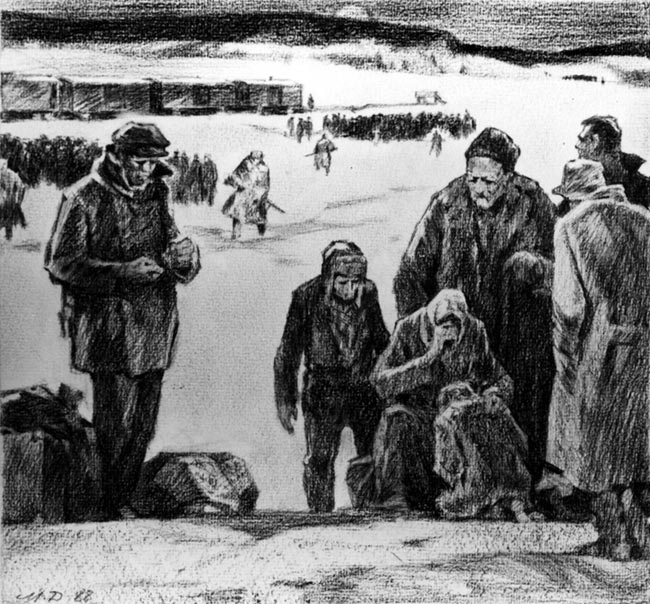 Distergeft, M. W. : Vertreibung