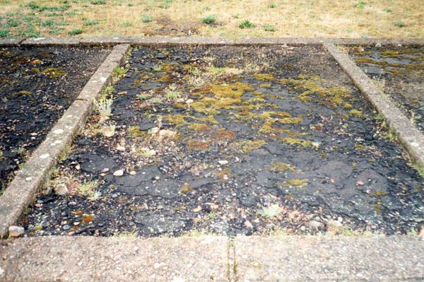 Platt: Sachsenhausen 2003,Grundriss einer Zelle für 12 Mann